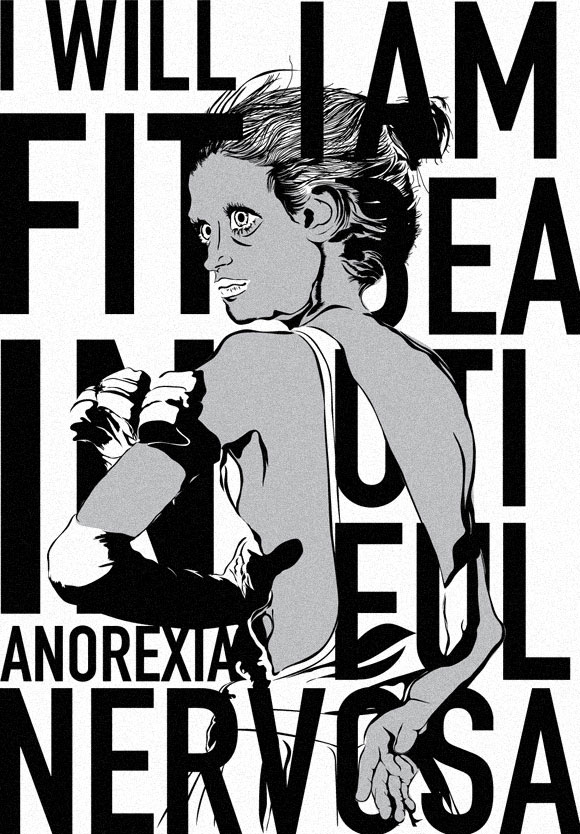 Anorexia. Beauty hurts.